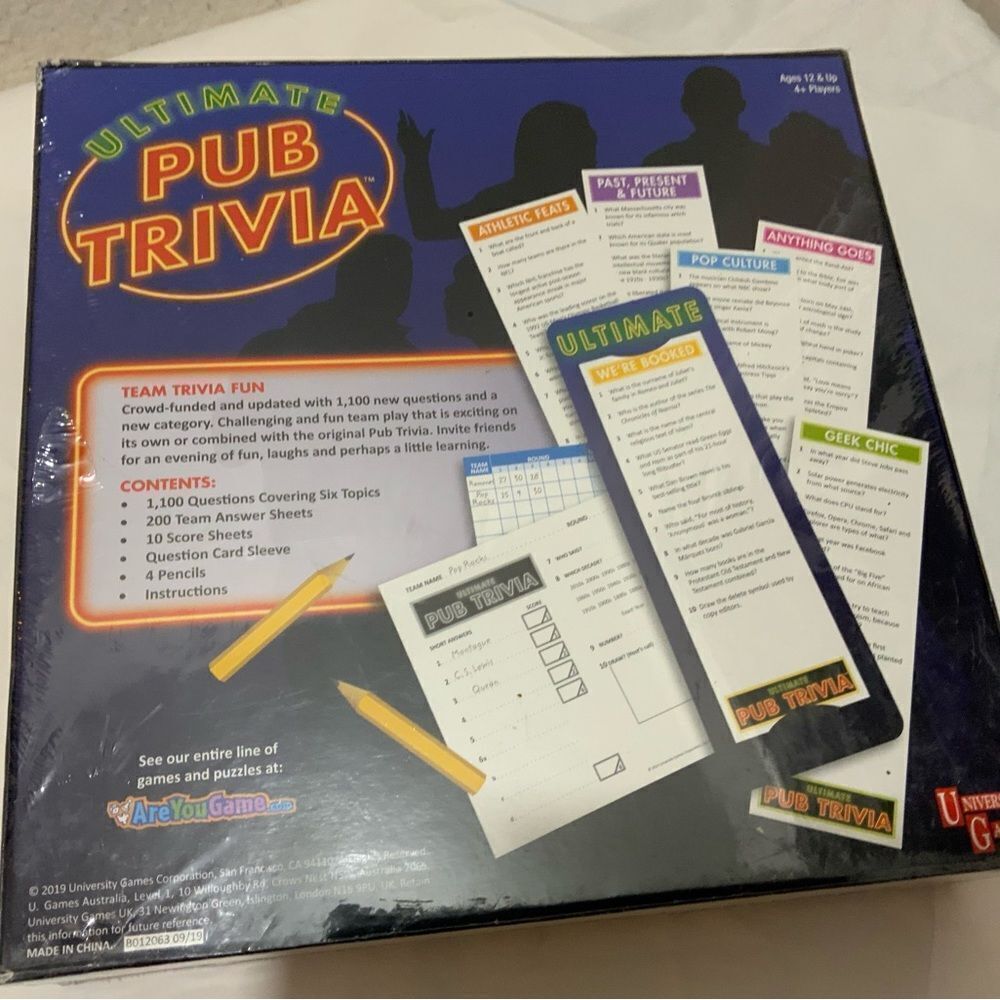 🆕Ultimate Pub Trivia Game - Picture 3 of 8